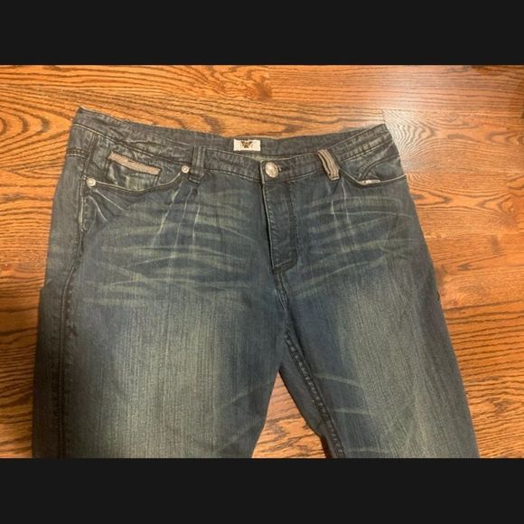 Antik Denim Button Fly Bootcut Jeans size 42 - Picture 4 of 12